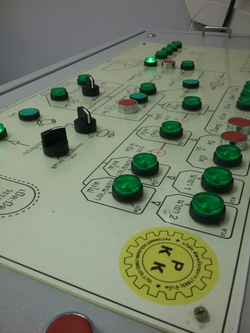 รับติดตั้งระบบไฟฟ้าชุดควบคุมแพล้นปูน